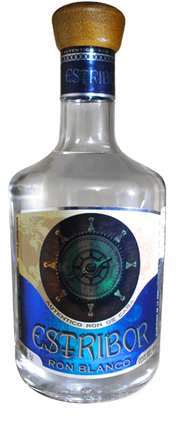 Botella de Ron Blanco Estribor